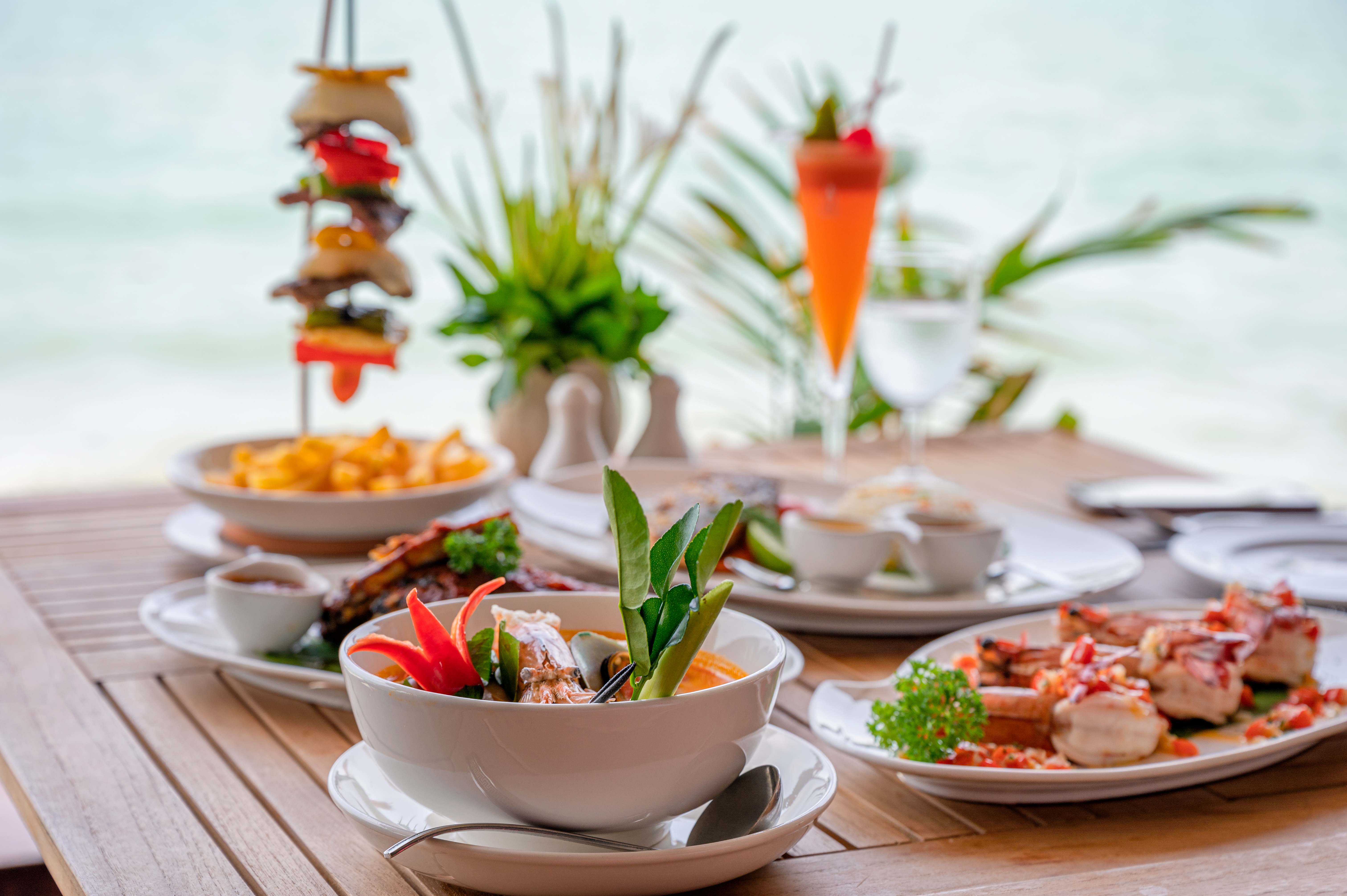 Dining at Cerulean